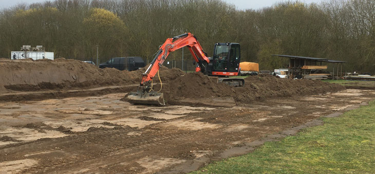 Baggerarbeiten